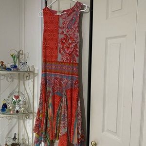 Assymetrical dress . Made in Italy